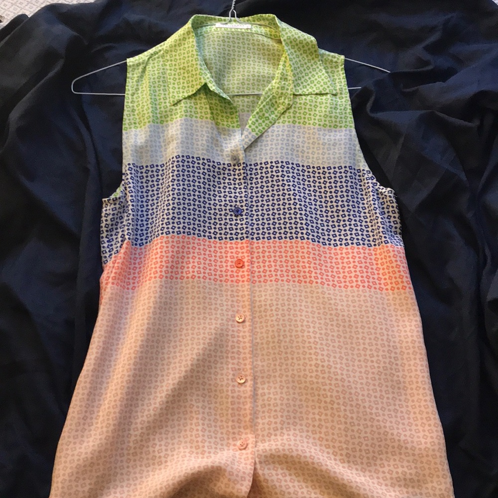 Silk Equipment summer multicolor shirt